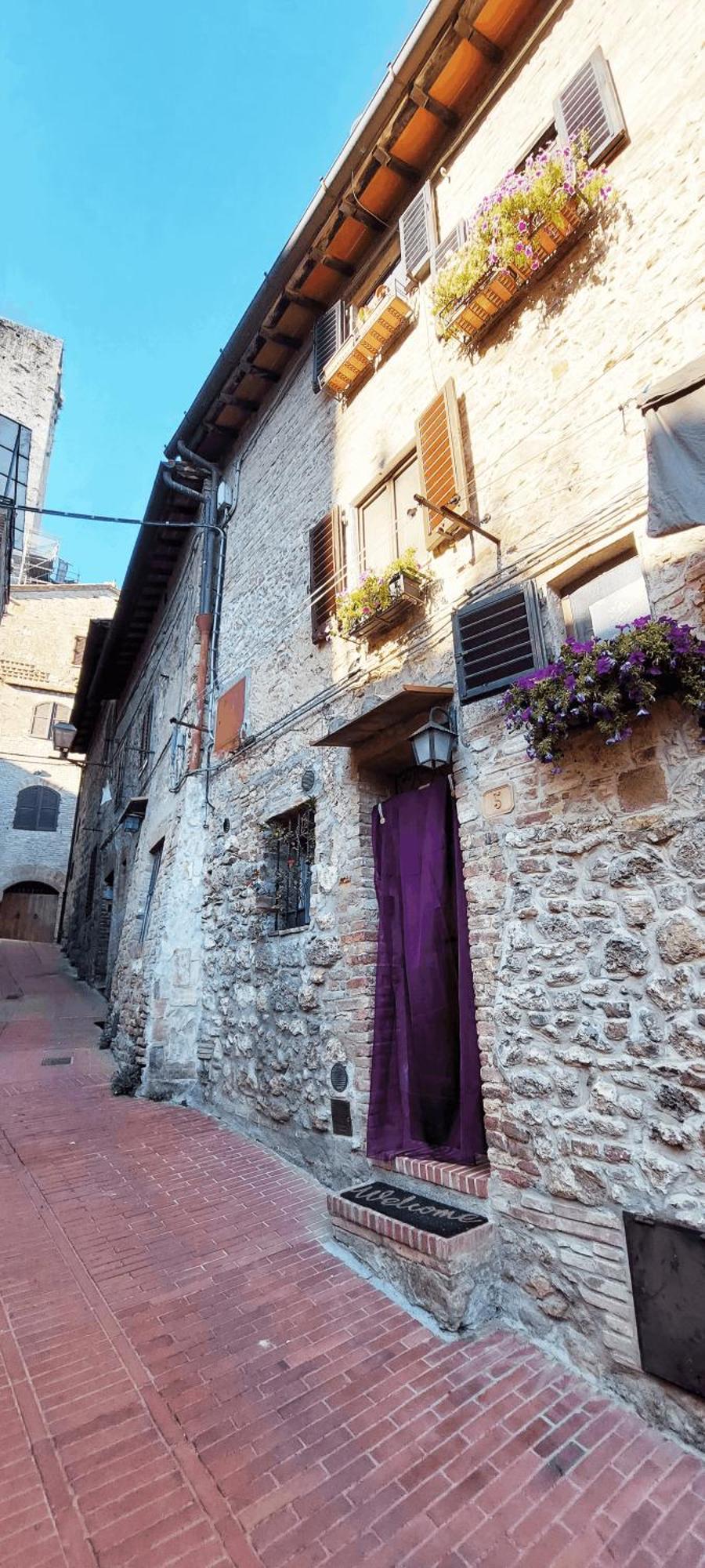 Casa Nel Centro Storico Lejlighed San Gimignano Eksteriør billede